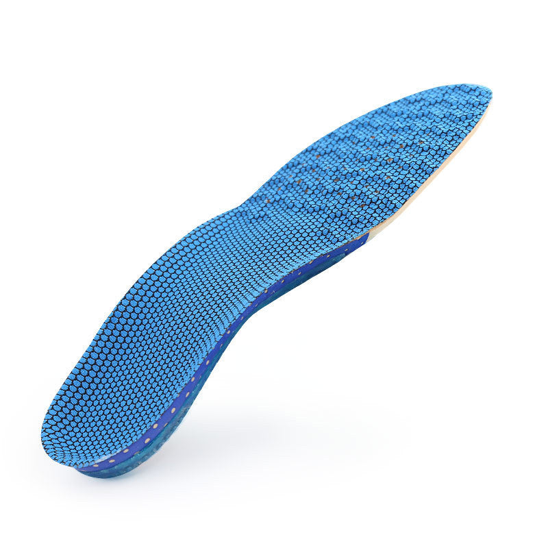 Breathable sports insole top view